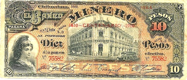 Athena, Banco Minero  building
