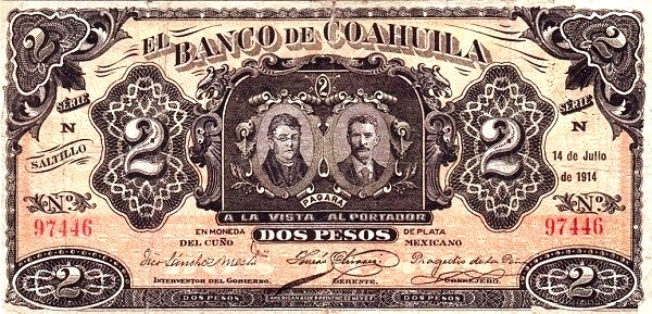 Portraits of Arizpe and Cepeda