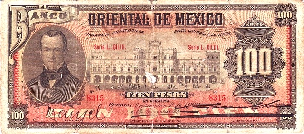Esteban de Antuñano, Government palace