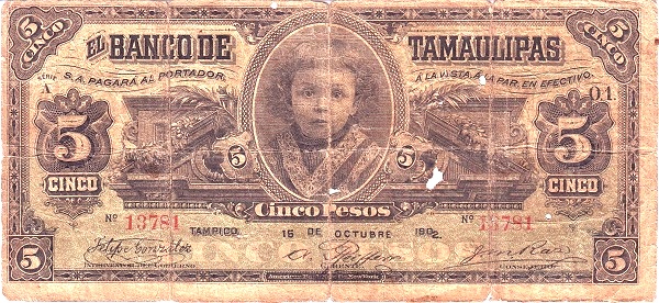  Guadalupe Obregón (daughter of one  of the founders of Banco de Tamaulipas, Guillermo Obregón)