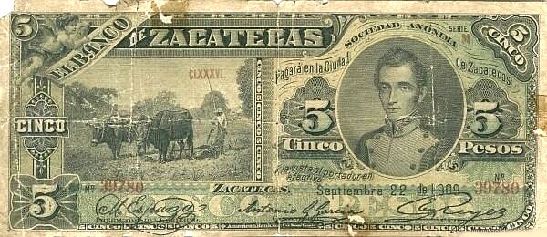 Farmer with oxen, Francisco  García  Salinas