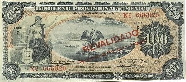 Liberty, arms, Popocatepetl and  Ixtaccihuatl volcanoes