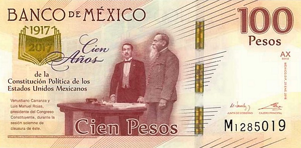 P-NEW 100 Pesos