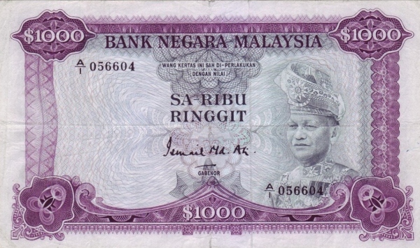 1.000 Ringgit