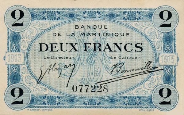   Monogram "Banque de la  Martinique"
