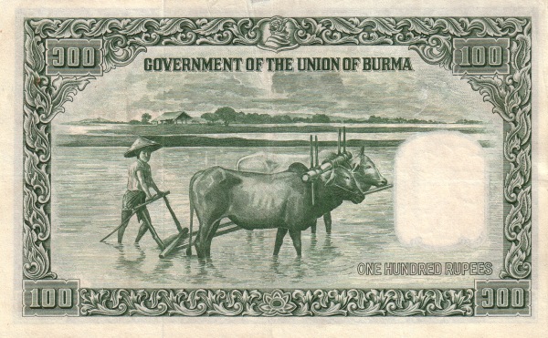  Farmer, oxen