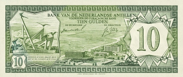  Monument at Willemstad;  Oranjestad, Aruba