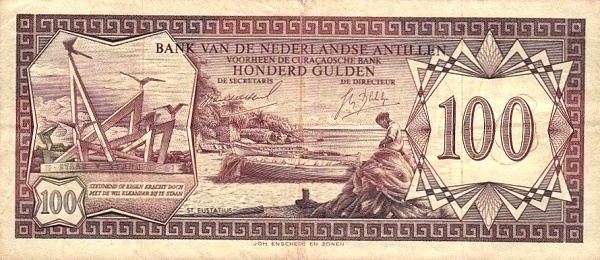  Monument at Willemstad; St. Eustatius