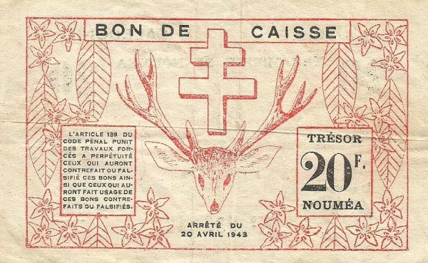 Cross of Lorraine,  stag head