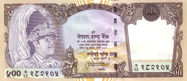  King Birendra Bir  Bikram, Indra statue, Thyangboche monastery