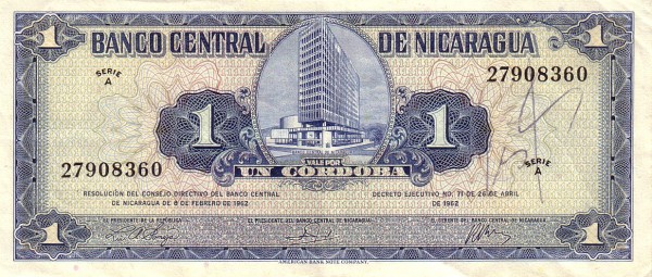  Banco Central building, Managua