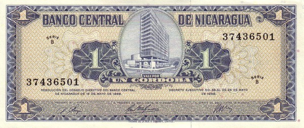  Banco Central building, Managua