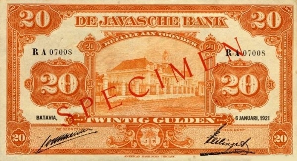 Javasche Bank  building, Batavia (Jakarta)