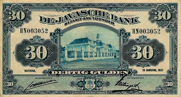 Javasche Bank  building, Batavia (Jakarta)