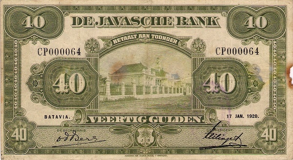 Javasche Bank  building, Batavia (Jakarta)