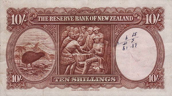  Treaty of  Waitangi  signing