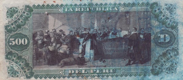  Funeral of Atahualpa in Cajamarca on  29.08.1533