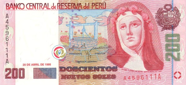  Isabel Flores de Oliva (Santa Rosa de  Lima)