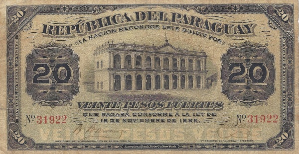 Legislative Palace (today Museo  Cabildo), Asunción