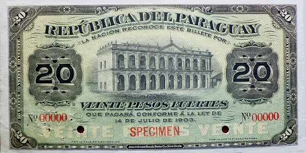 Legislative Palace (today Museo  Cabildo), Asunción