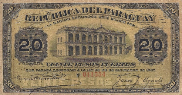Legislative Palace (today Museo  Cabildo), Asunción