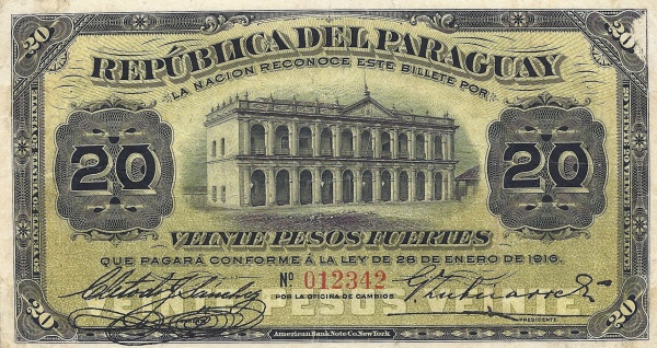 Legislative Palace (today Museo  Cabildo), Asunción