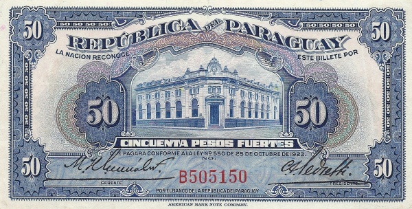 Banco de la República building, Asunción