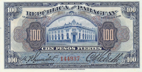 Banco de la República building, Asunción