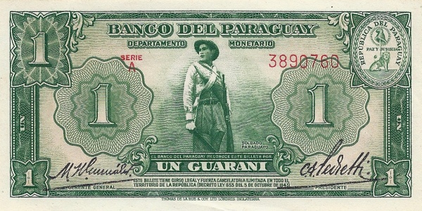 Paraguayan soldier