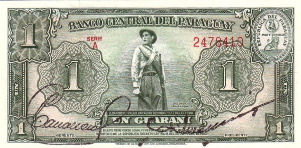 Paraguayan soldier