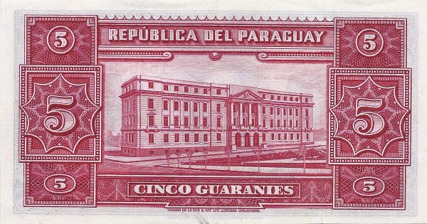  Banco Central building,  Asunción