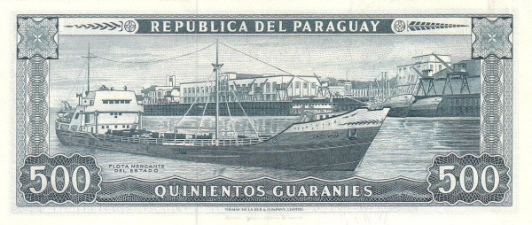  MV "Lago Ypoa" passing Asunción