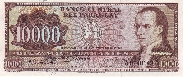  Dr. José Gaspar Rodríguez de Francia
