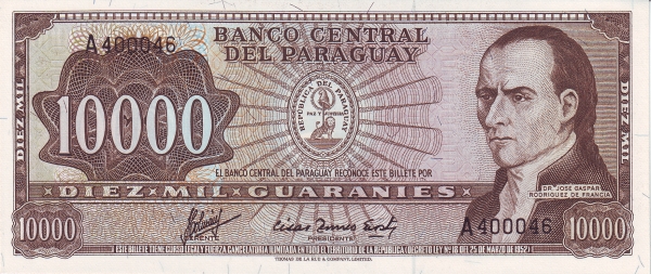  Dr. José Gaspar Rodríguez de Francia
