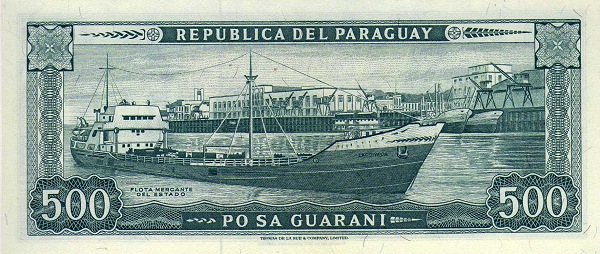  MV "Lago Ypoa" passing Asunción