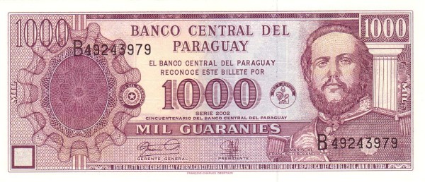 1.000 Guaraníes