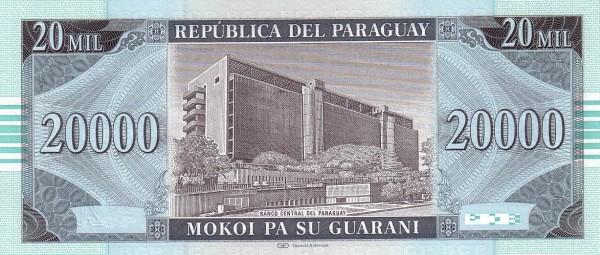  Banco Central building, Asunción