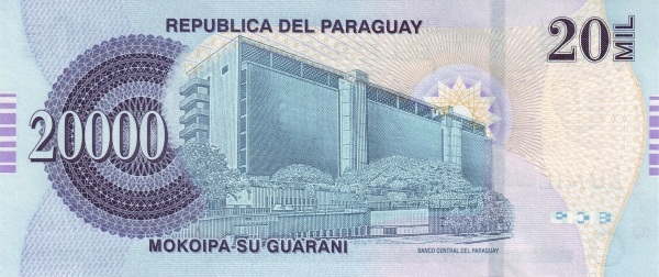  Banco Central building, Asunción