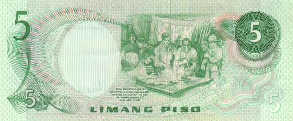 Scene of the Katipunan  organization (Pacto de Sangre / Blood Pact)