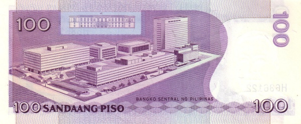  Old Bangko  Sentral building; new Bangko Sentral  ng Pilipinas building complex