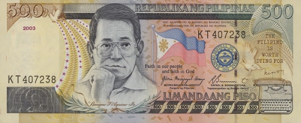  Benigno S. Aquino,  Flag of the Philippines