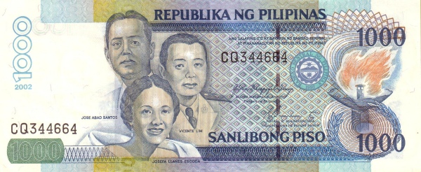  Jose Abad Santos,  Vicente Lim, Josefa Llanes Escoda