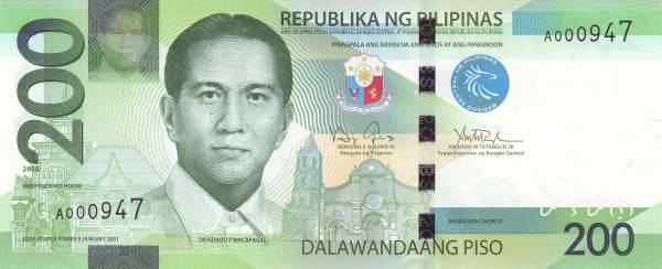  Diosdado P.  Macapagal, symbol of the EDSA-Revolution (January 2001), House of  Independence, Barasoain church