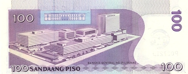 Old Bangko Sentral  building; new Bangko Sentral ng Pilipinas building complex