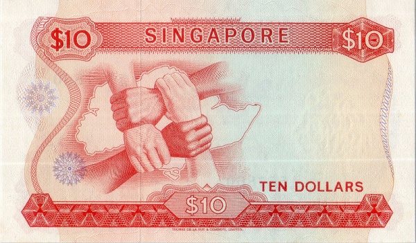  Hands, map of  Singapore