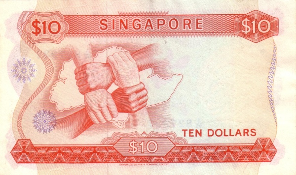  Hands, map of  Singapore