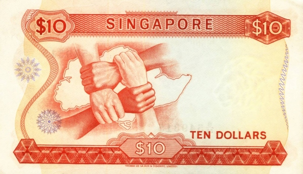  Hands, map of  Singapore