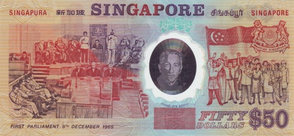  First Parliament,  people, flag of Singapore