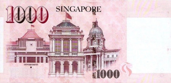 With two small triangles on back below word    "GOVERNMENT"