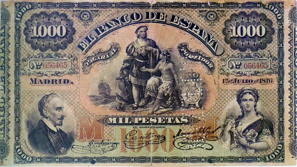 Lope de Vega,  Conquistador with Indian maiden, Liberty